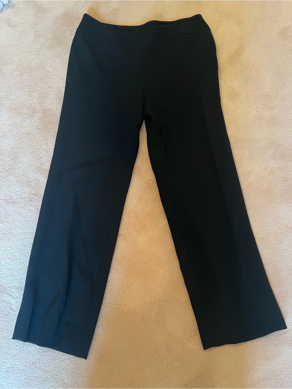 Women's Ann Klein Black Wool Pants (Size 10P)